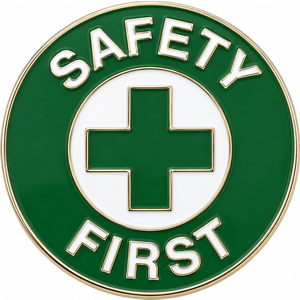 Safety recognition pins