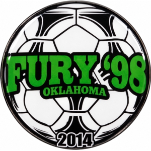 Fury 98 soccer pin