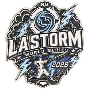 Custom USA Baseball pin