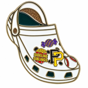 Custom USA Baseball trading pins