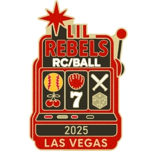 Custom USA Softball pin