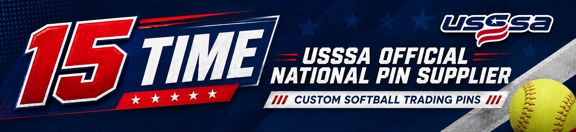 Metro Pins named Official National USSSA Pin Supplier 15 times!