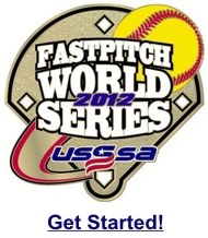 USSSA Fastpitch lapel pins