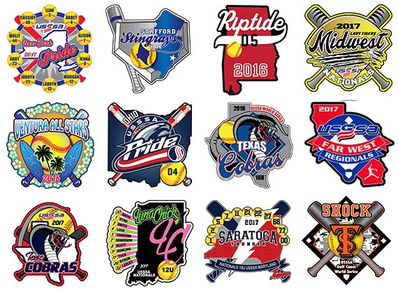 USSSA Fastpitch Nationals Pins