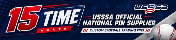 Metro Pins named Official National USSSA Pin Supplier 15 times!